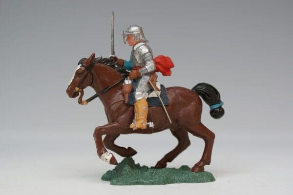 SOLD ECW Mounted Roundhead Officer - SMOOTH Brown Horse!