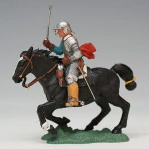 SOLD ECW Mounted Roundhead Officer - Black Textured Horse!