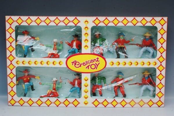 SOLD Crescent Cowboys - Display Box Set - Superb!