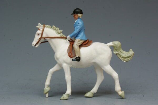SOLD Britains Riding Series Young Rider & Pony - BLUE Jacket!