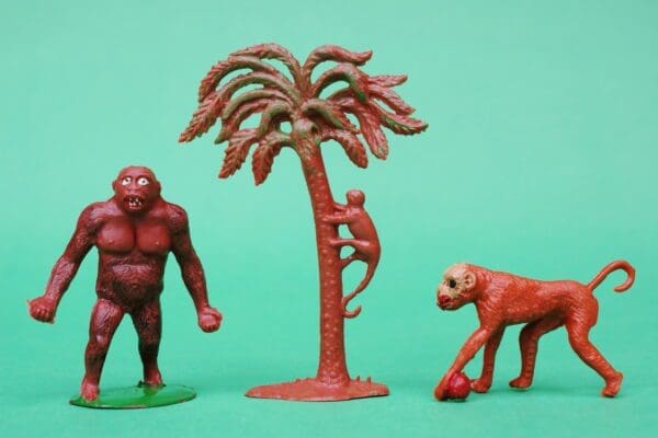 SOLD Charbens Gorilla, Monkey & Palm Tree - Old Stock!