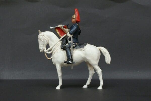 SOLD Herald Zang Horse Guards Mounted Trumpeter