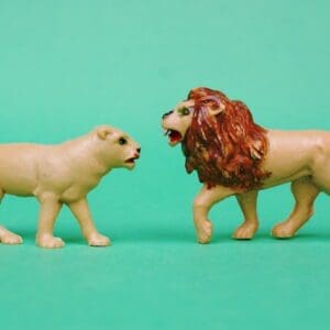 SOLD Charbens Lion & Lioness - from Safari Set!