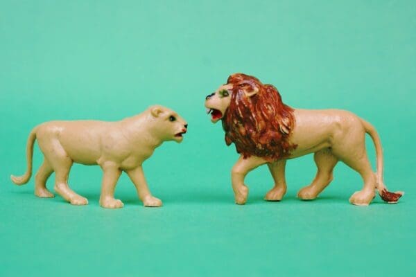 SOLD Charbens Lion & Lioness - from Safari Set!