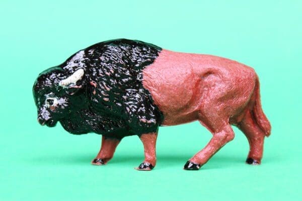 SOLD Charbens Rare Plastic Bison - from Hollowcast Mould