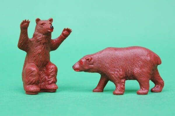 SOLD Charbens Brown Bears (Sitting & Walking) - Old Stock!