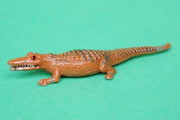 SOLD Charbens Plastic Crocodile - from Lead Mould!