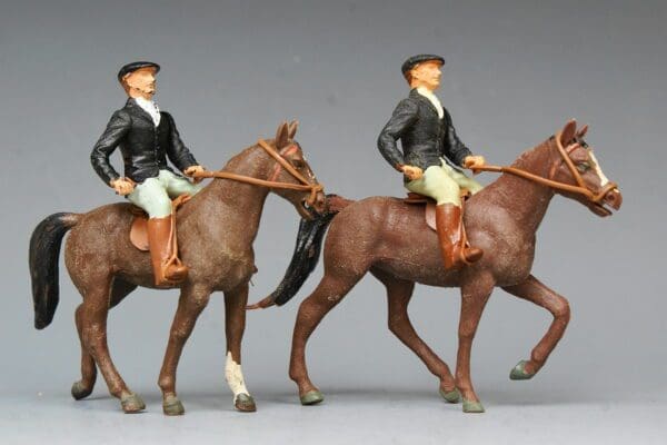 SOLD Britains Male Riding Models - Late Polythene Versions