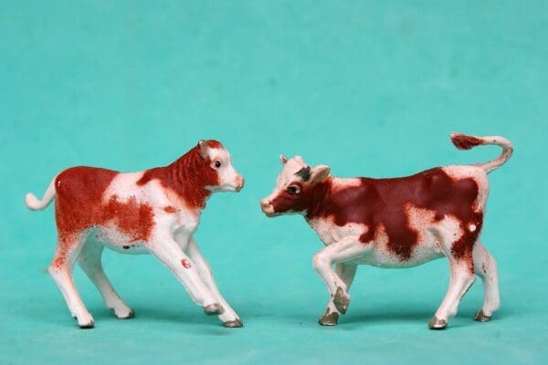 SOLD Herald Stencil-sprayed Calves - Near MINT!