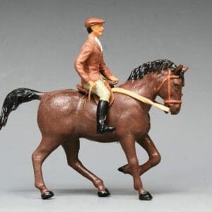 Britains Male Rider & Horse - Later PVC Issue