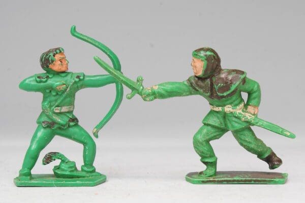 SOLD Lone Star Robin Hood Firing Bow & Outlaw with Sword #1