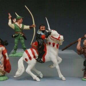 SOLD Herald Robin Hood Figures Part-Set