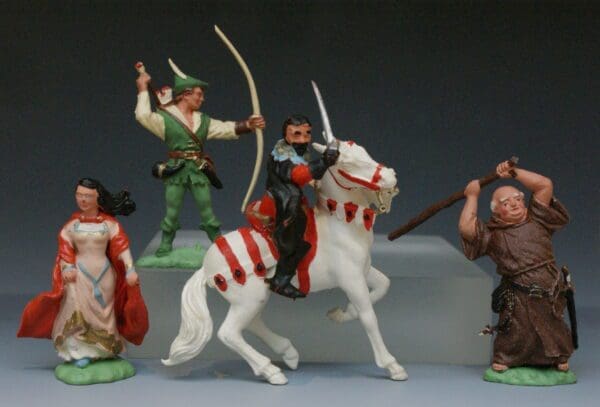 SOLD Herald Robin Hood Figures Part-Set