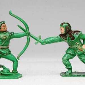 SOLD Lone Star Robin Hood Firing Bow & Outlaw with Sword #2