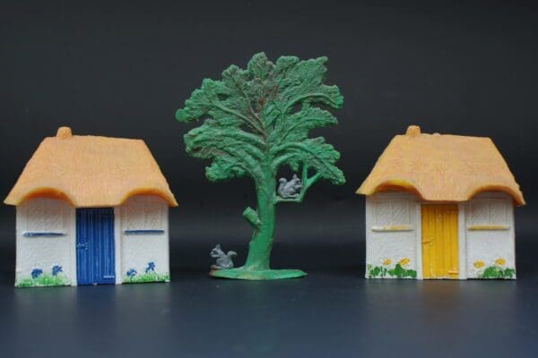 SOLD Taylor & Sons Thatched Cottages & Squirrel Tree