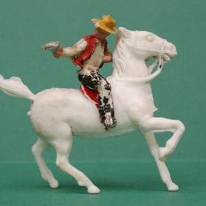 SOLD Speedwell Wild West Mounted Cowboy - RED Waistcoat