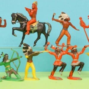 SOLD Hilco Plastic Wild West Indians
