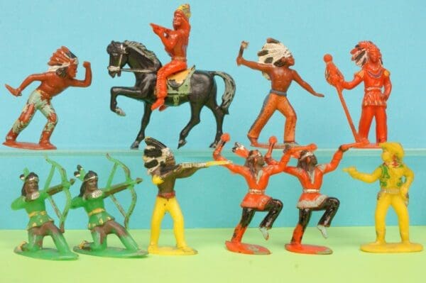 SOLD Hilco Plastic Wild West Indians