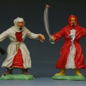 SOLD Pair of Trojan Arab Warriors