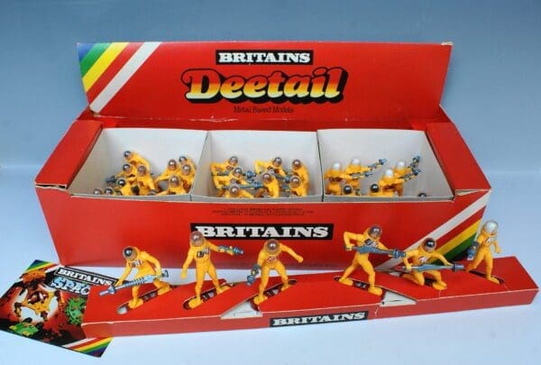 SOLD Britains Deetail Space Stargards - Counter Trade Box