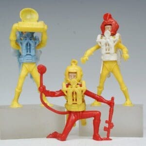 SOLD Cherilea Swoppet Spacemen - 1st Series!