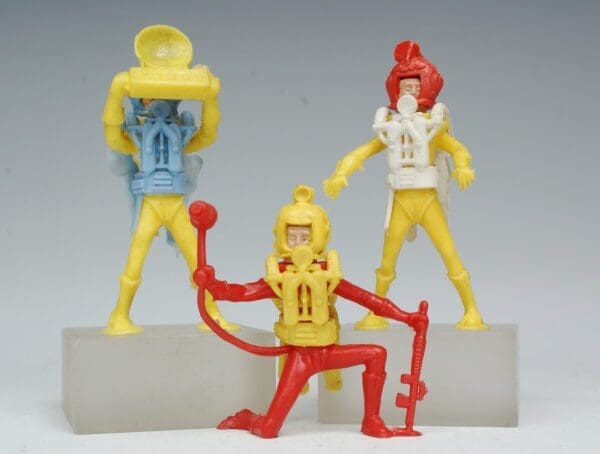 SOLD Cherilea Swoppet Spacemen - 1st Series!