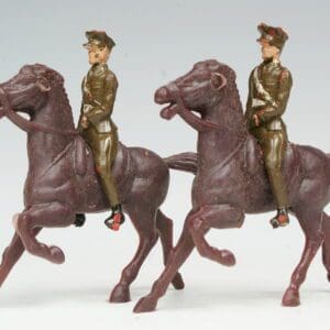 Airfix Pair Mounted Horse Guards in Service Dress