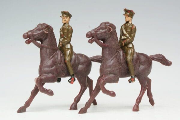 Airfix Pair Mounted Horse Guards in Service Dress
