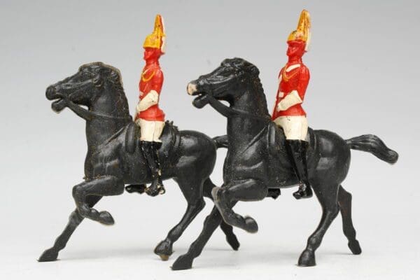 SOLD Airfix Pair of Mounted Life Guards in Ceremonial Dress