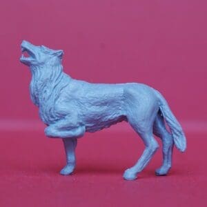 NEW! Timpo Zoo Animals - Wolf (Unpainted)
