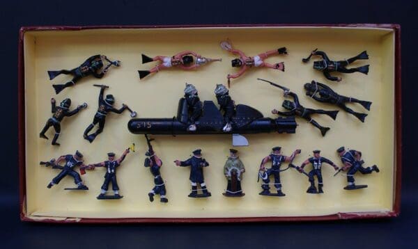 SOLD Lone Star Midget Sub Large Display Set - Plain Box