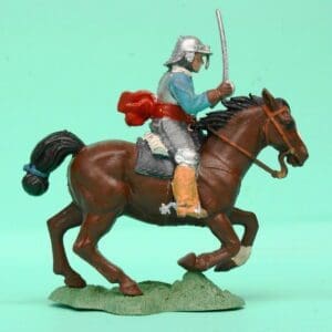SOLD ECW Mounted Roundhead Officer - SMOOTH Brown Horse!