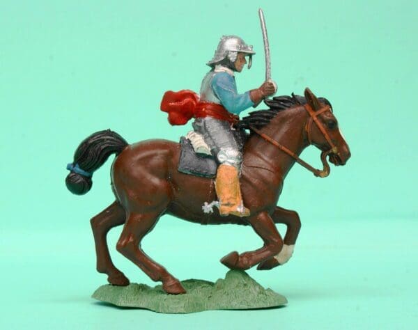 SOLD ECW Mounted Roundhead Officer - SMOOTH Brown Horse!