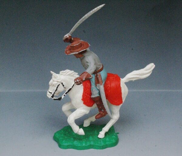SOLD Timpo ACW Confederate Mounted Officer with Sword