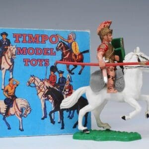 SOLD Timpo Mounted Roman with Lance & Shield!