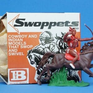 Indian Brave with Bow Mounted (2nd Series)