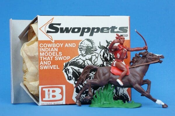 Indian Brave with Bow Mounted (2nd Series)