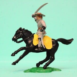 SOLD Timpo Confederate Mounted Officer with Sword