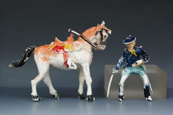 SOLD Cherilea 54mm Mounted Cavalry Officer - Image 3
