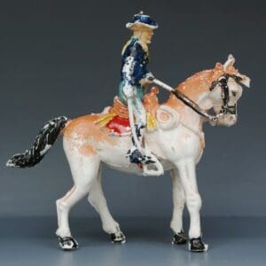SOLD Cherilea 54mm Mounted Cavalry Officer