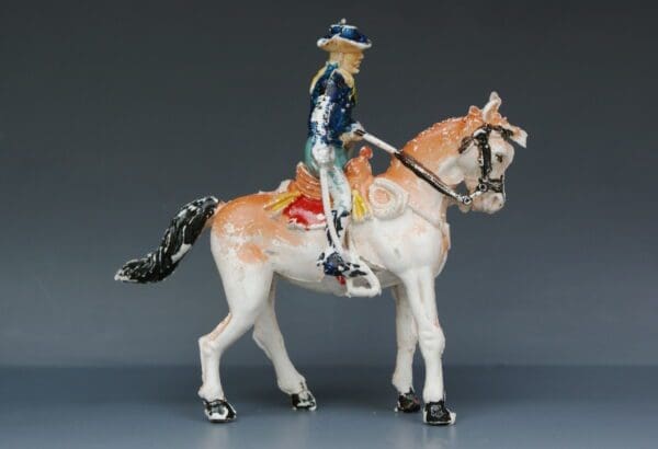 SOLD Cherilea 54mm Mounted Cavalry Officer