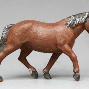 SOLD Britains Field Horse, Brown - BLACK Hooves