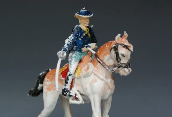SOLD Cherilea 54mm Mounted Cavalry Officer - Image 4