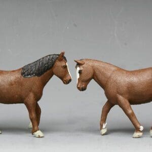 SOLD Britains Brown Field Horses - Both Poses!
