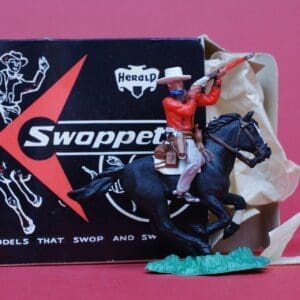 SOLD Swoppet Cowboy Firing Rifle Mounted