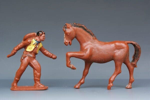 SOLD Hilco Cowboy and Ranch Horse - Early Plastic