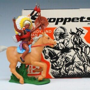 SOLD Swoppet Indian Chief with Dagger Mounted