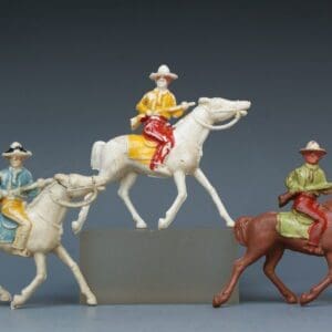 Cherilea 30mm Mounted Cowboys from Lead Moulds #2