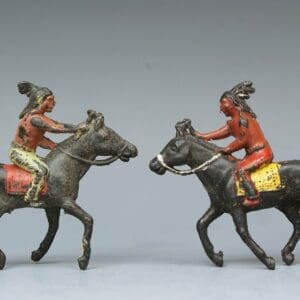 Cherilea 30mm Mounted Indians from Lead Moulds