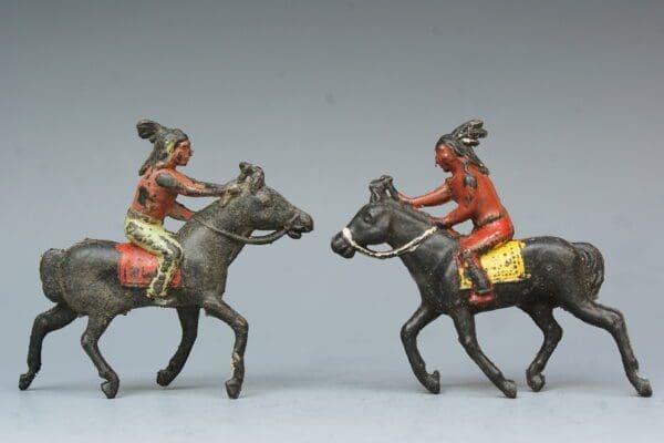 Cherilea 30mm Mounted Indians from Lead Moulds